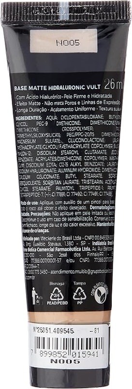 Base Líquida Hidraluronic Matte 3