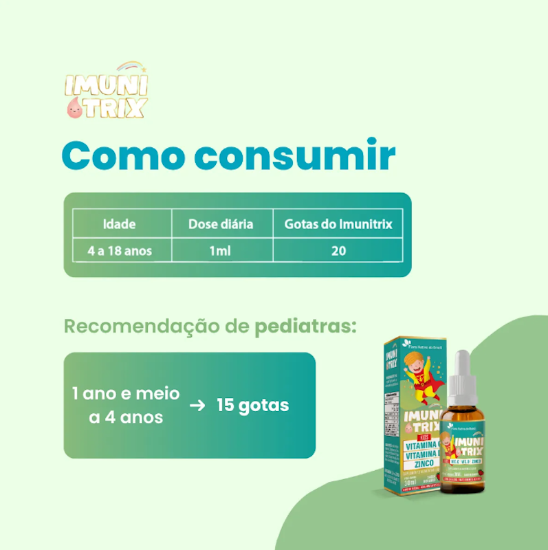 Imunitrix (Vit. C + D + Zinco) 3