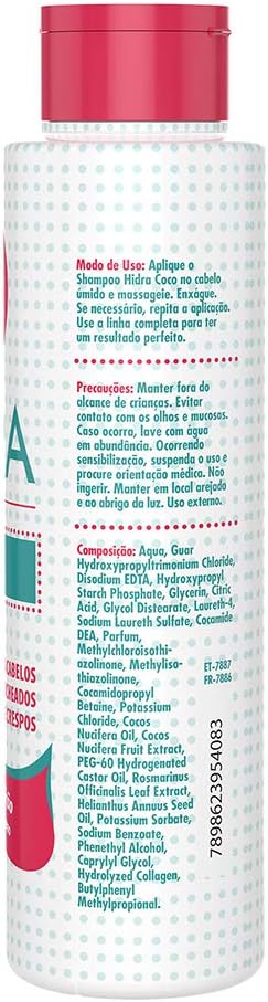 Shampoo Hidra Leite de Coco e Colágeno 3