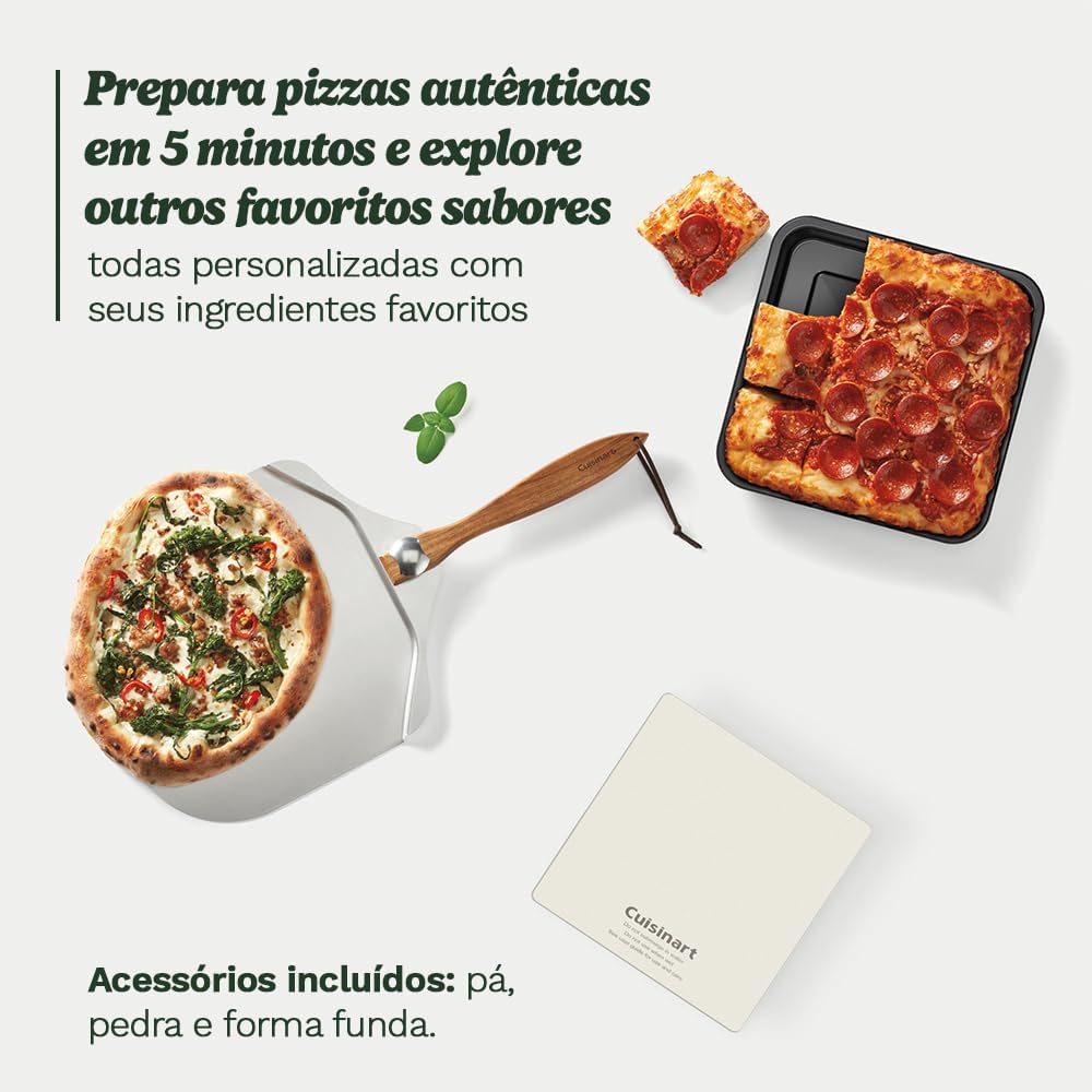 Forno Elétrico de Pizza em Aço Escovado 3