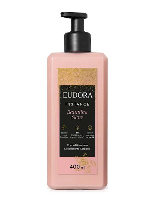 Creme Hidratante Desodorante Corporal Instance Baunilha Glow 1