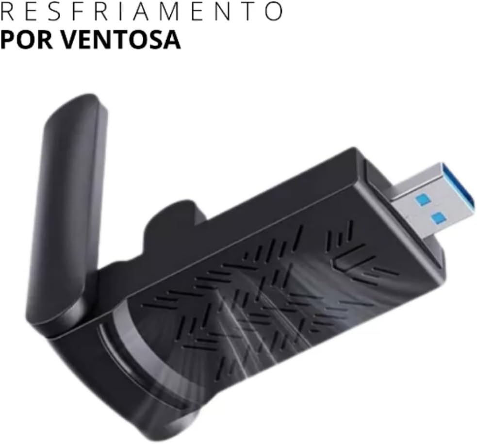 Adaptador Wi-Fi USB Dual Band AC1300 5