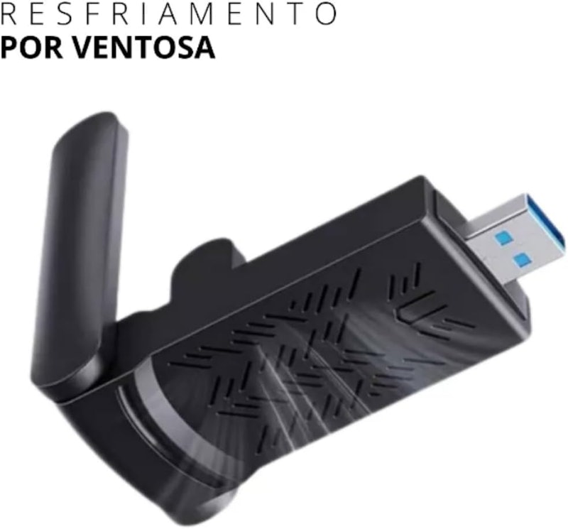 Adaptador Wi-Fi USB Dual Band AC1300 5