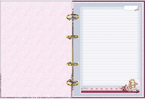Caderno Argolado Cartonado Colegial Jolie 4