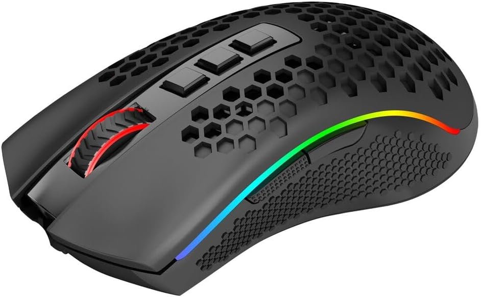 Mouse Gamer Redragon Storm Pro RGB sem Fio 2