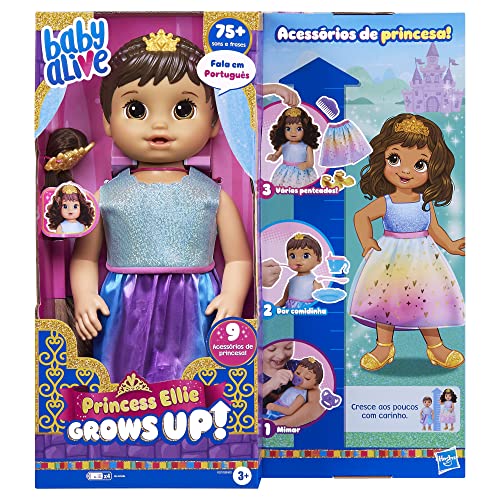 Boneca Baby Alive Princess Ellie Grows Up! 4