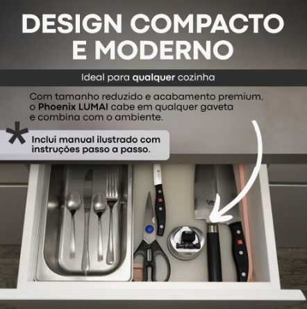 Afiador de Facas Phoenix 4