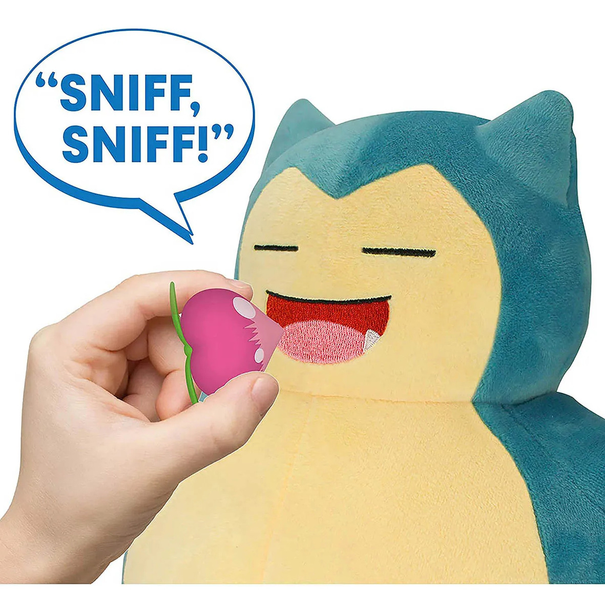 Pokémon - Pelúcia de Luxo Snorlax de 25 cm com Som 4