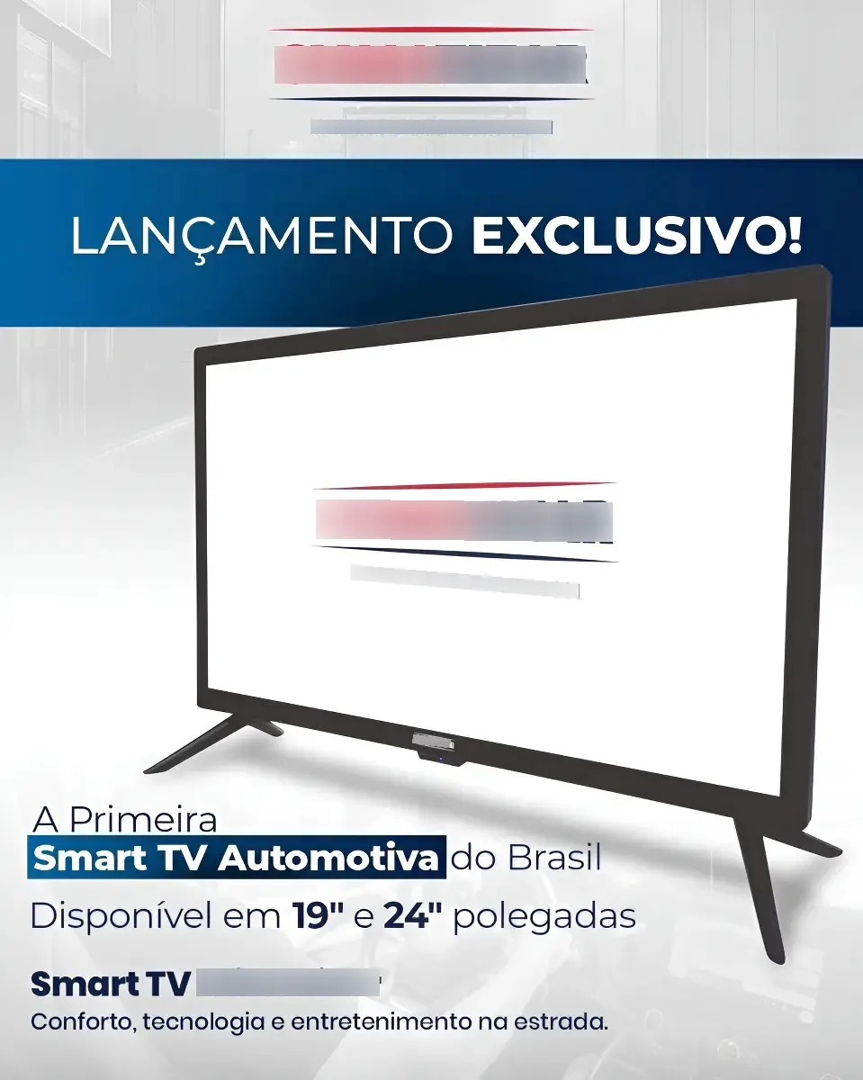 Smart TV para Caminhão 24" Wi-Fi Android 12 Ônibus Motorhome  4