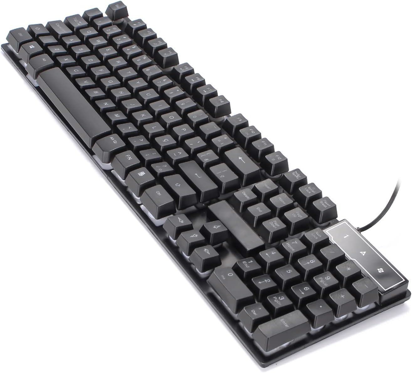 Teclado Gamer Semi Mecânico Multimídia 5
