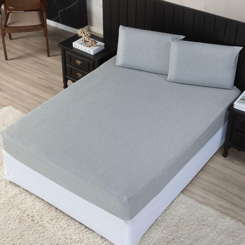 Jogo de Cama Casal Queen 400 Fios Percal 03 Peças 2
