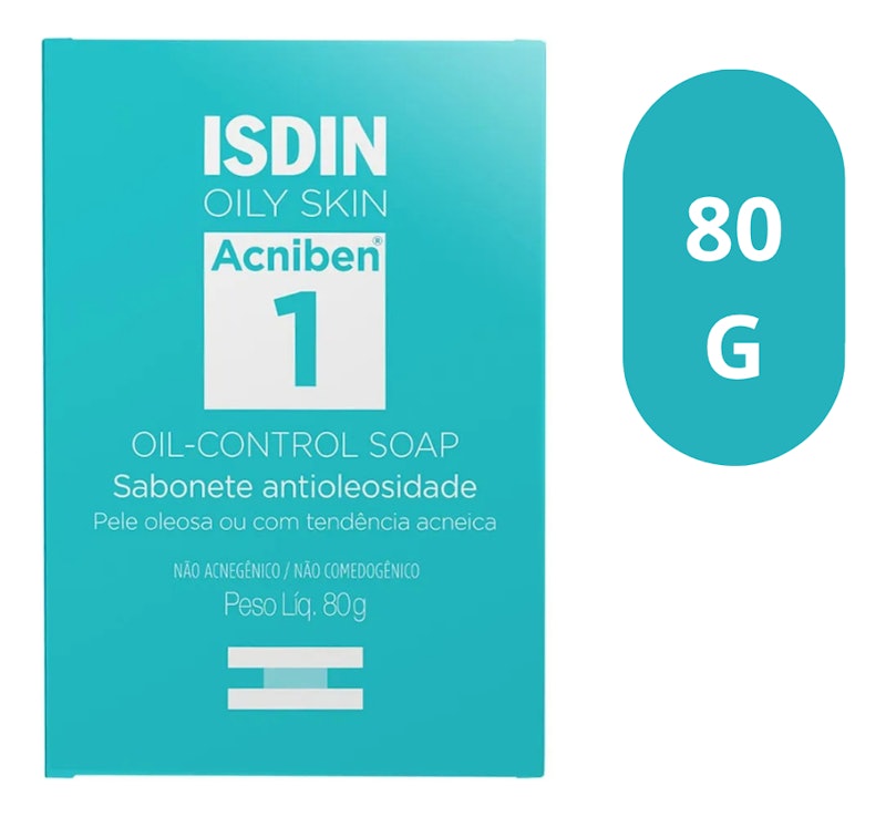 ISDIN Oily Skin Acniben Oil-Control Soap 3