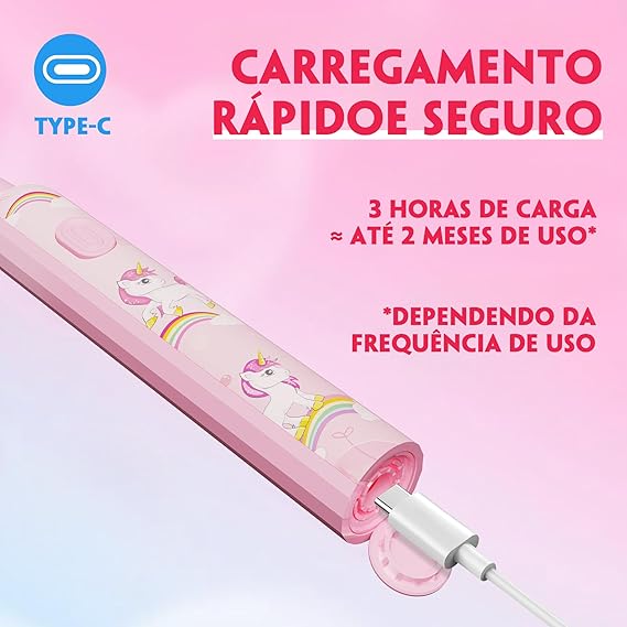 Escova Elétrica Infantil  3