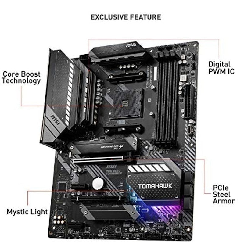 Placa-Mãe Gamer MAG B550 Tomahawk 4
