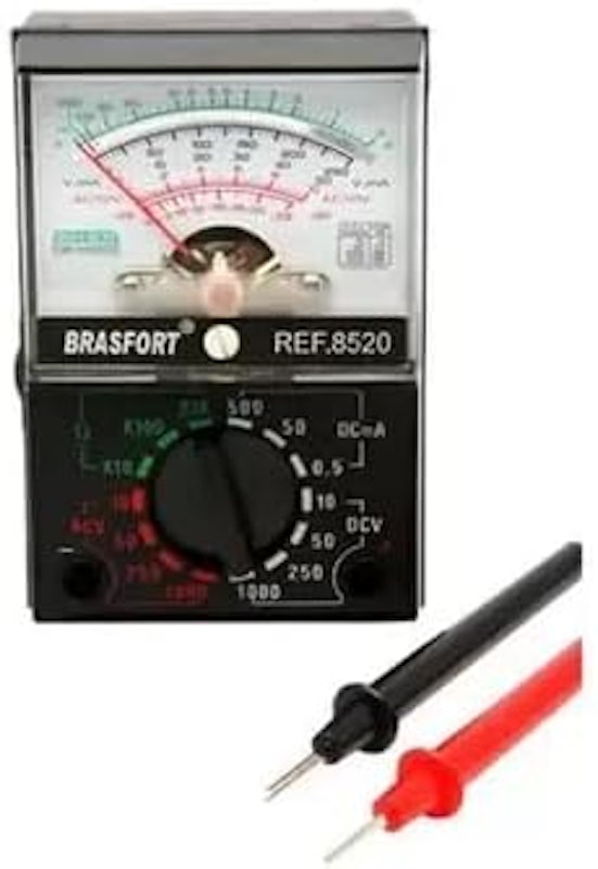 Multímetro Brasfort Analógico 8520 4