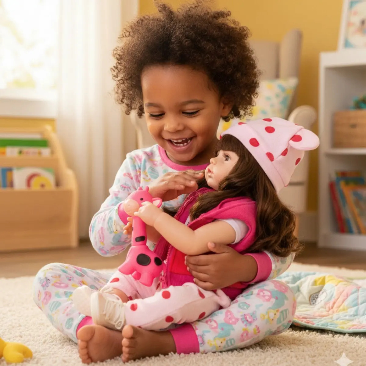 Boneca Bebê Reborn Menina Realista Silicone Atentu 5