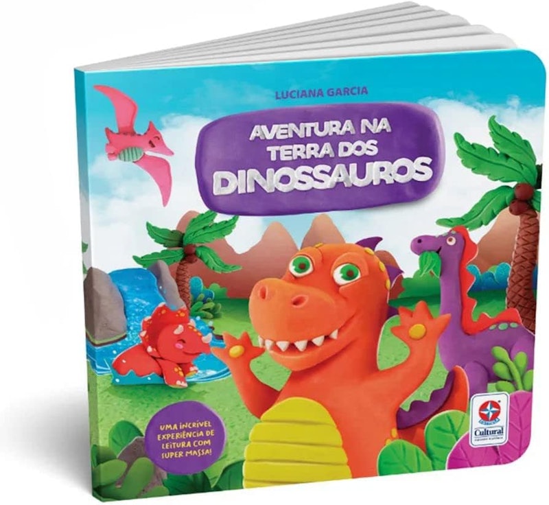 Livro uma Aventura na Terra dos Dinossauros 3
