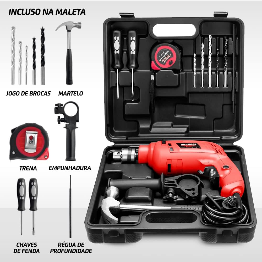 Furadeira de Impacto Power Tools 5