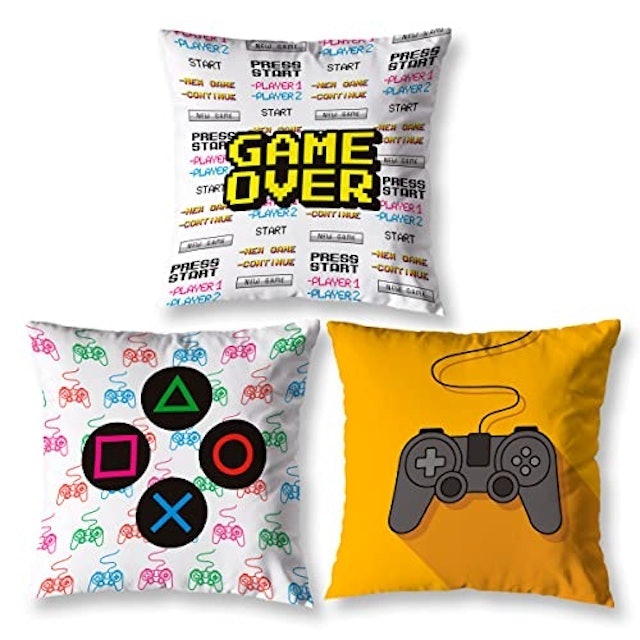 Kit 3 Almofadas Decoradas Game 1