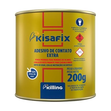 Kisafix Adesivo de Contato Extra Killing 1