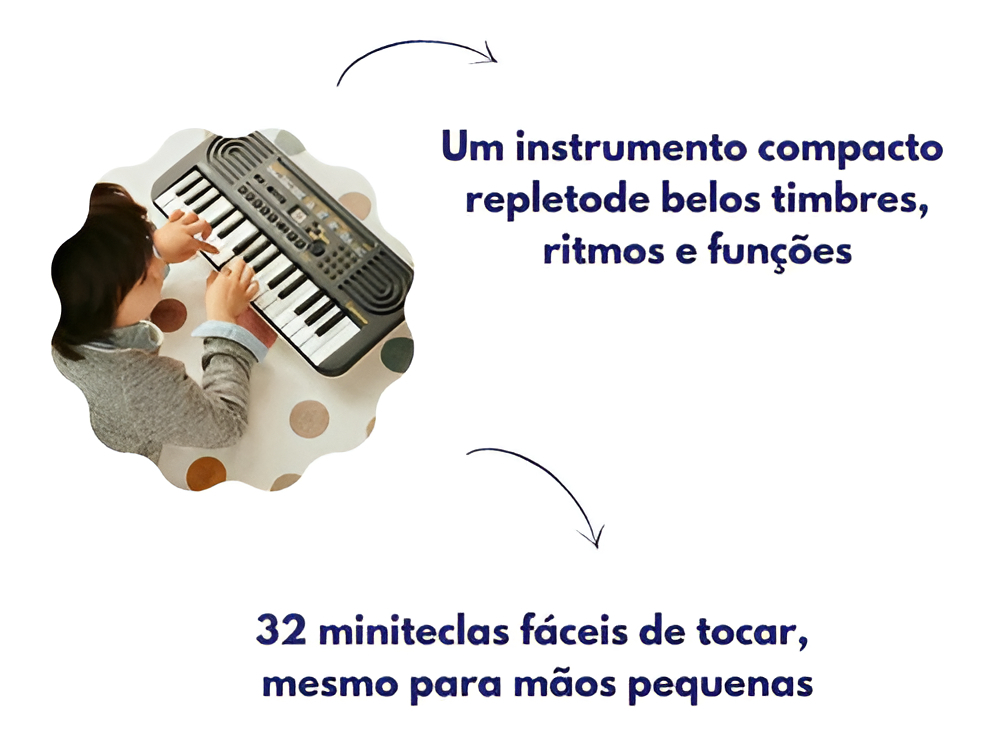 Teclado Eletrônico 32 Teclas Casio Casiotone 4