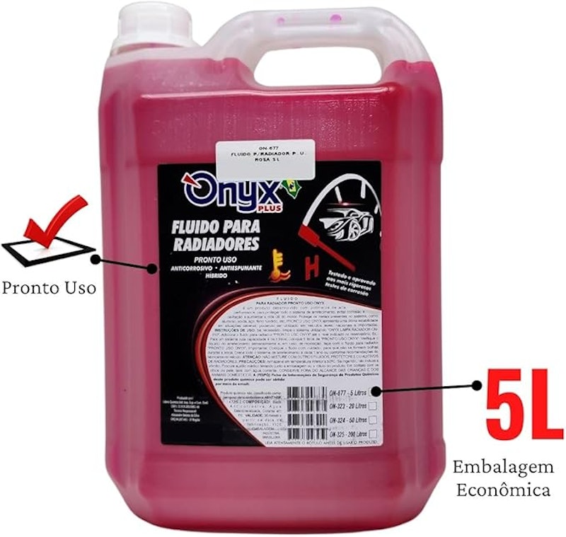 Fluido para Radiador Pronto Uso Onyx 3