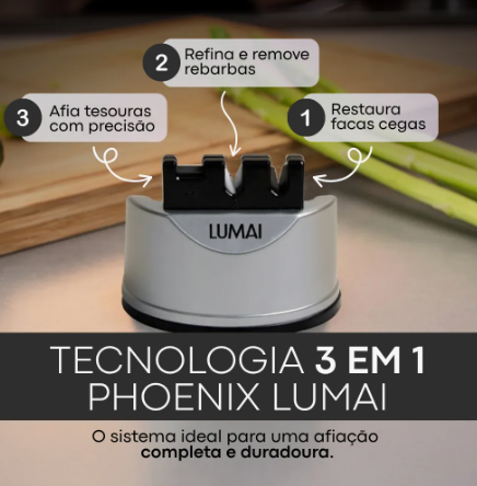 Afiador de Facas Phoenix 3