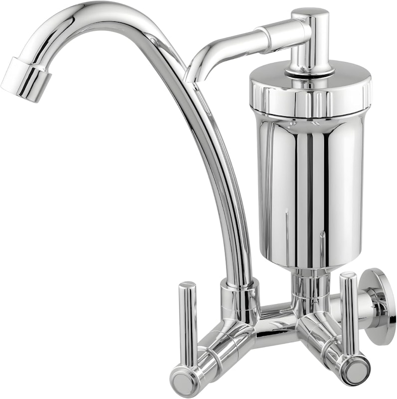 Torneira Bica Móvel Parede para Cozinha Cromado 1