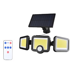 Luminária Solar Led Parede Refletor Poste