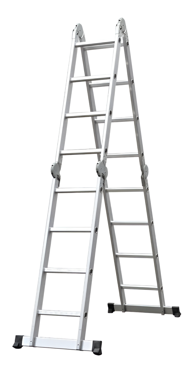 Escada Articulada Vix 16 Degraus Alumínio 1