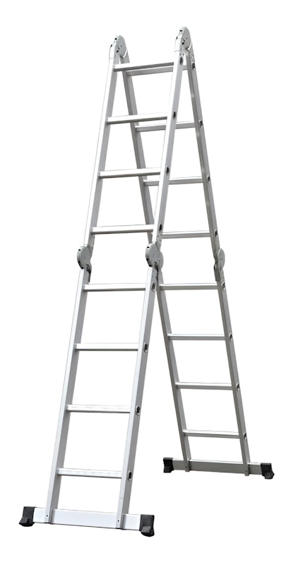 Escada Articulada Vix 16 Degraus Alumínio 1