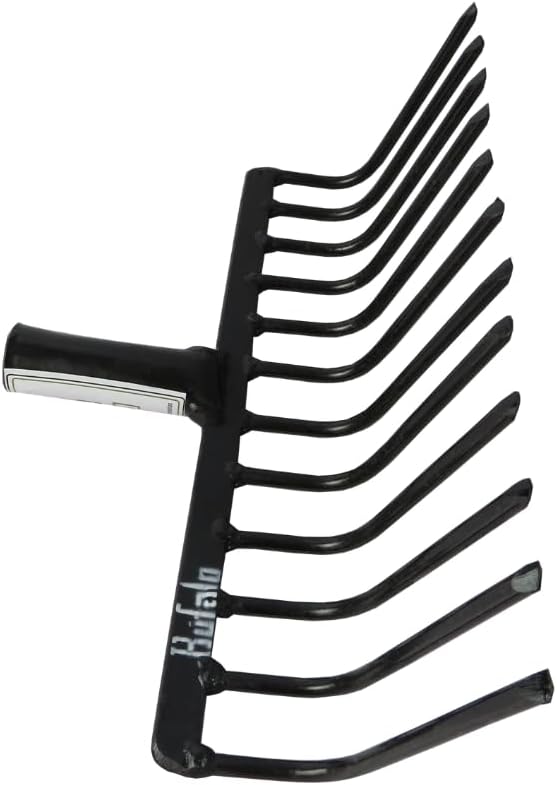 Rastelo sem Cabo Aço Especial Laminado Termicamente 12 Dentes 5