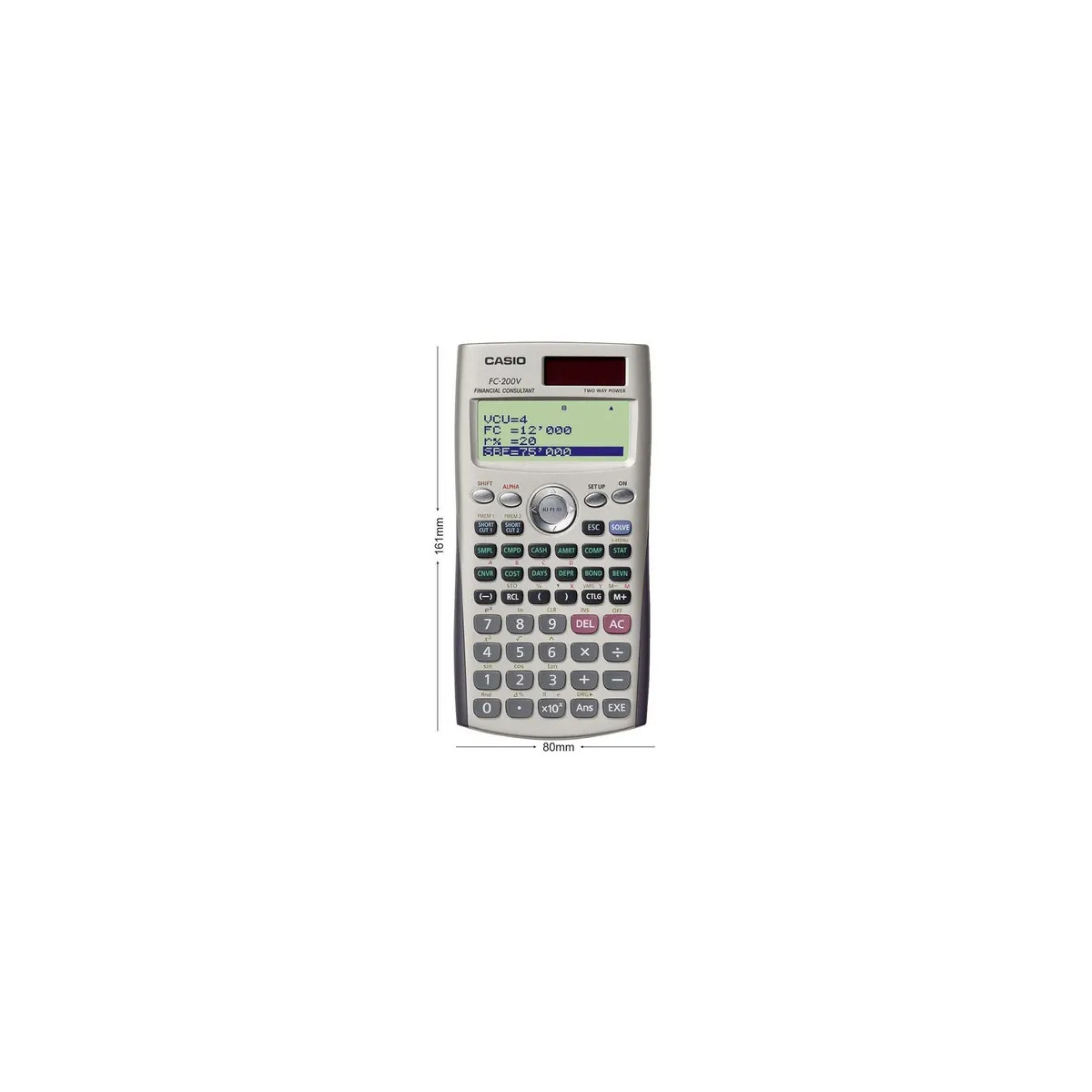 Calculadoras Financieras FC-200V 1