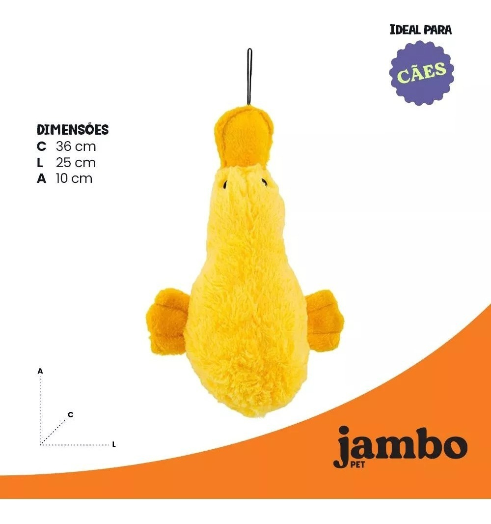 Mordedor Pelúcia Big Duck 5