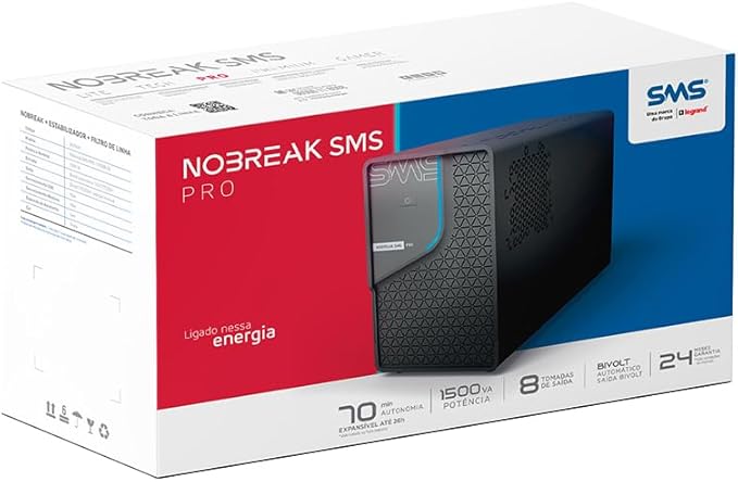 Nobreak SMS PRO 1500 VA 5