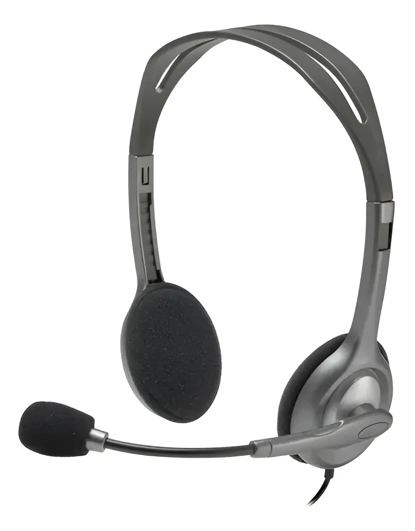 Headset com Fio Logitech H111 1