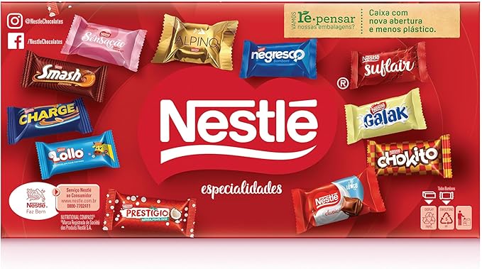 Caixa de Bombom Nestlé Especialidades 3