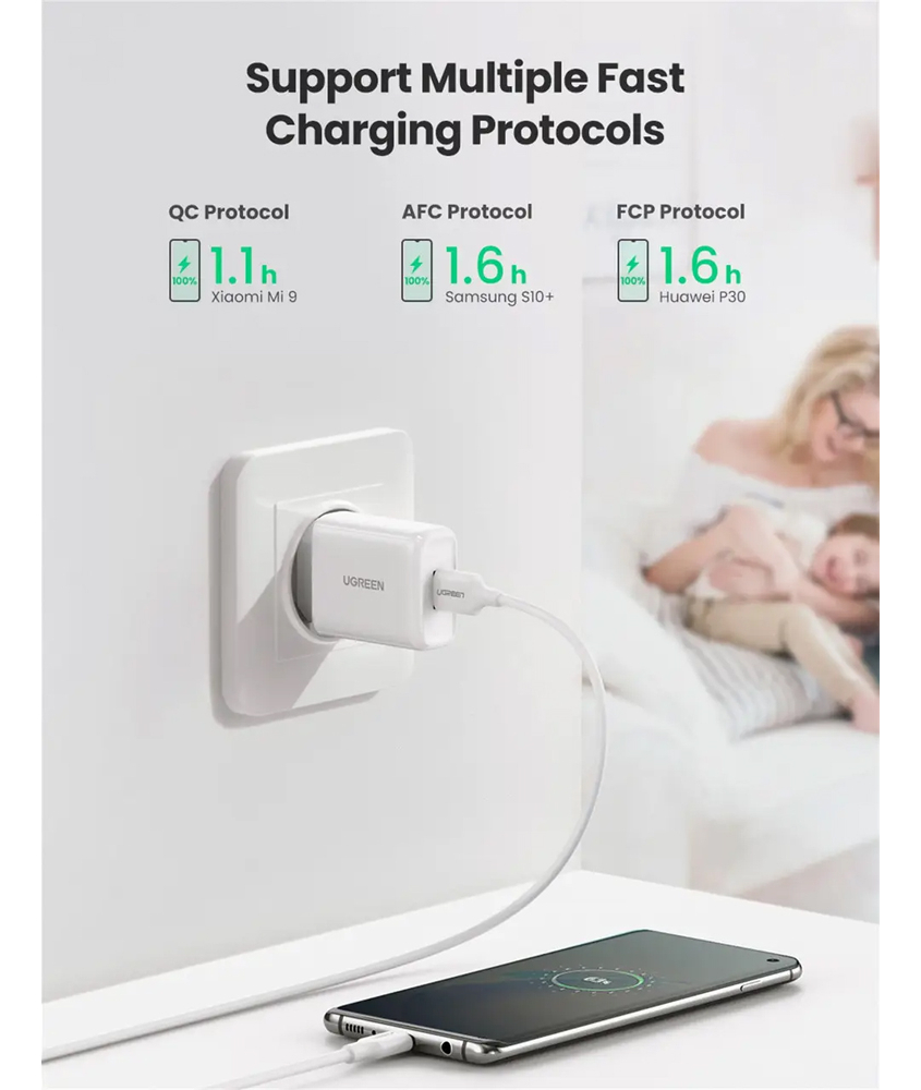 Ugreen USB-A QC 3.0 18 W Charger 2
