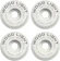WOOD LIGHT Roda de Skate Iniciante Wood Light Branca 53 mm 1