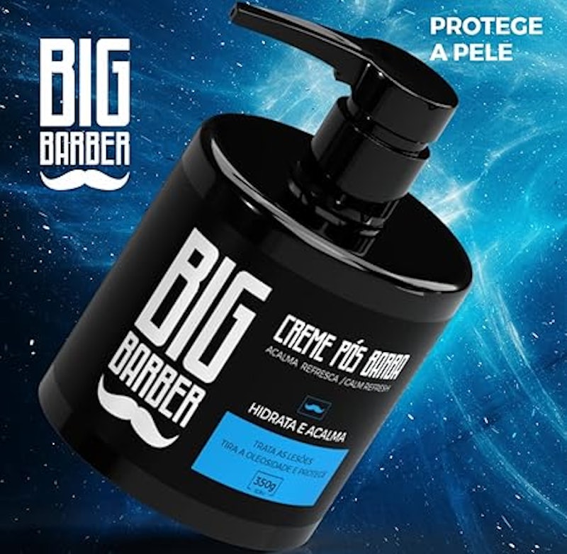 Creme Pós-Barba Big Barber Menthol Profissional 2