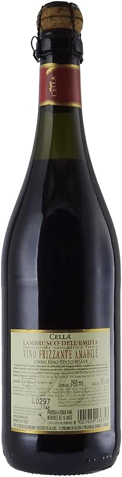 Cella Lambrusco Dell'Emilia Tinto Amabile 2