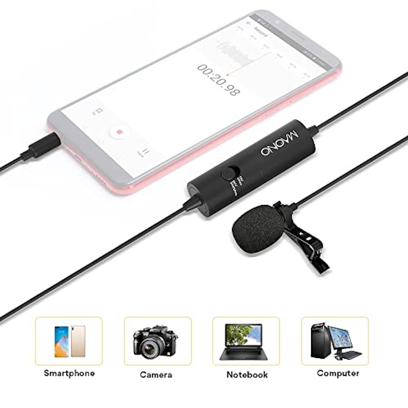 Microfone de Lapela Maono 3