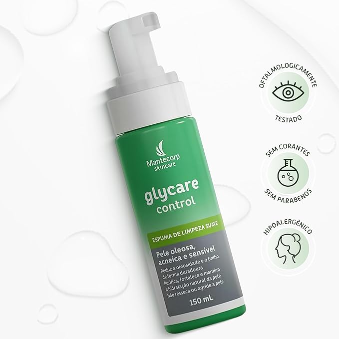 Espuma De Limpeza Glycare Control 2