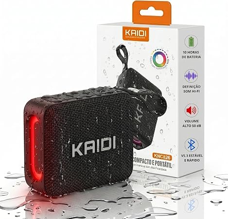 Caixa de Som Pequena Bluetooth Portátil GO 1