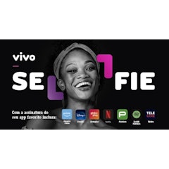 Vivo Selfie Netflix + Vivo Travel Américas 53 GB