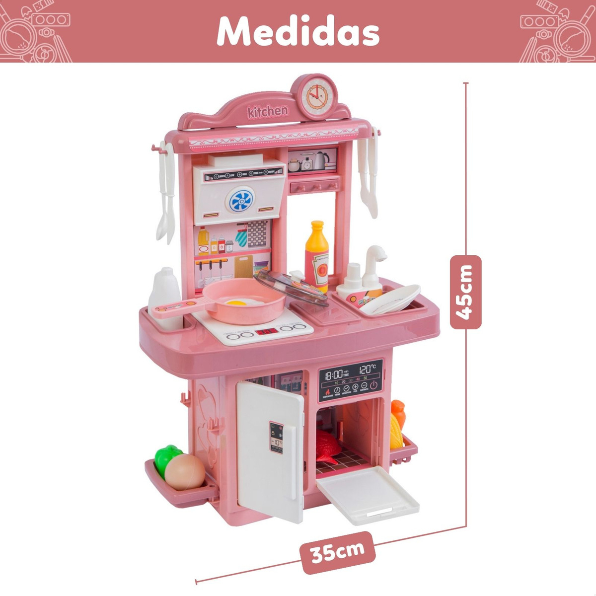 Kit Cozinha Infantil Atentu 2