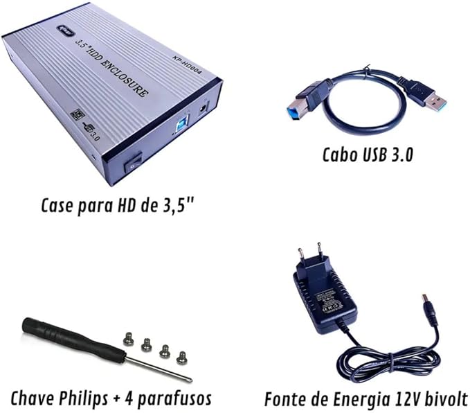 Case para HD Knup 3