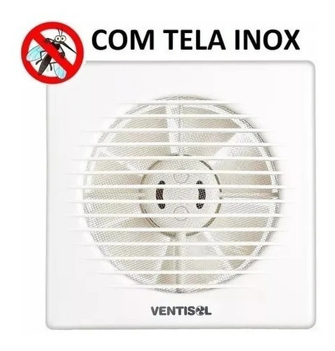 Exaustor De Banheiro Ventisol 100 mm Bivolt EXB 3