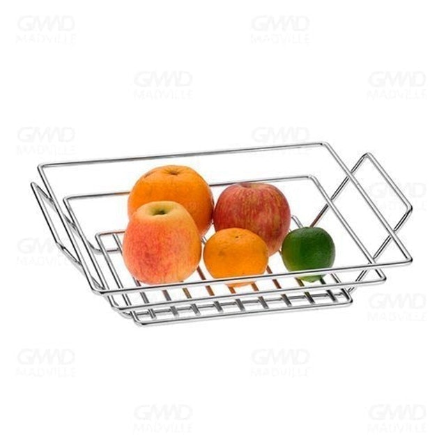 Fruteira De Mesa Quadrada Baixa 1