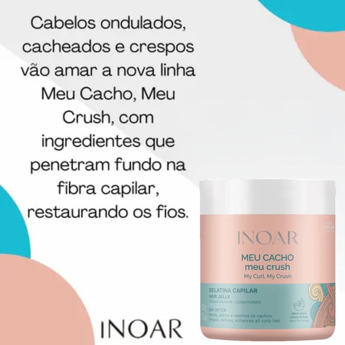 Gelatina Capilar Meu Cacho Meu Crush 5